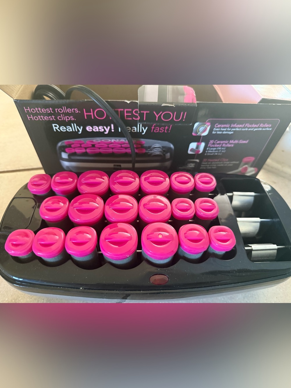 Hot clips rollers by CONAIR gently used